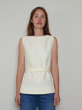 Soeur Chance Blouse in Ecru
